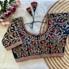 Preeti By Ruhi Velvet Embroidery Bridal Wedding Blouse Wholesalers In Surat
